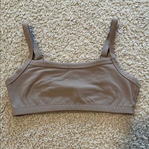 Aritzia Taupe Sports Bra